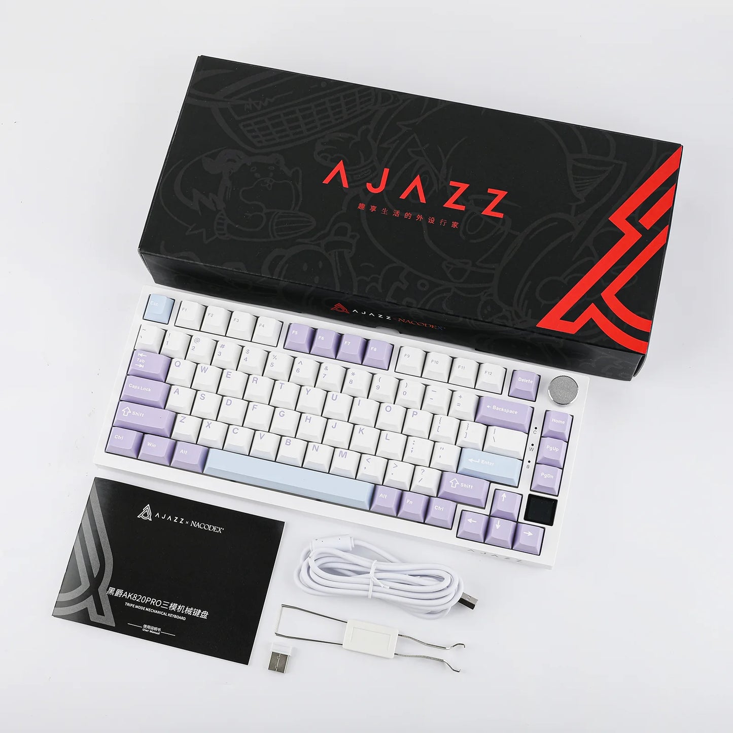 Ajazz AK820Pro - Purple